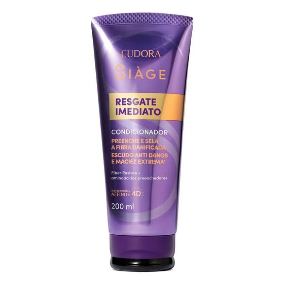 Imagem de Condicionador Eudora Siàge Resgate Imediato 200ml