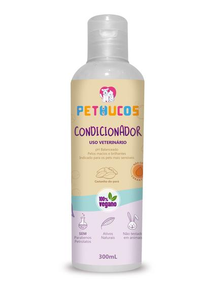 Imagem de Condicionador ext naturais vegano pethucos cães gatos 300ml