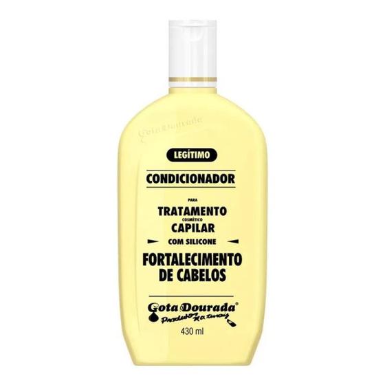 Imagem de Condicionador Fortalecimento De Cabelos 430ml - Gota Dourada