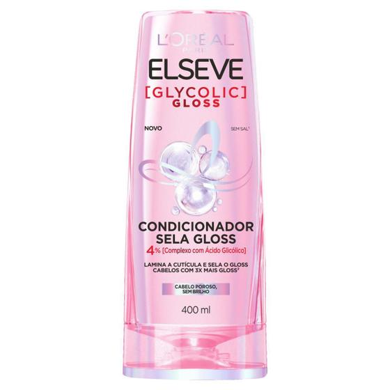 Imagem de Condicionador Gloss Elseve Glycolic Gloss 400Ml