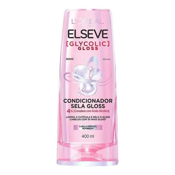 Imagem de Condicionador Glycolic Gloss Elseve - 400ml