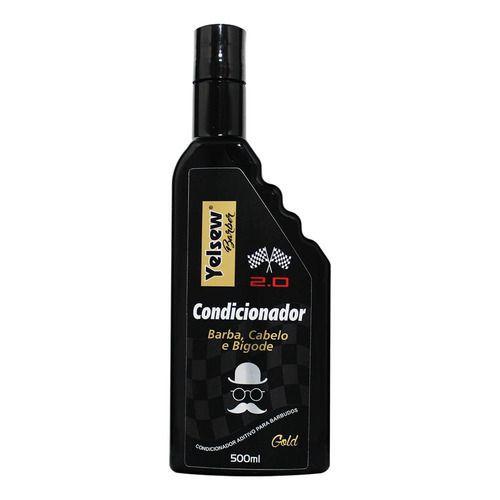 Imagem de Condicionador Gold Barber Barba Cabelo Bigode 500ml Yelsew