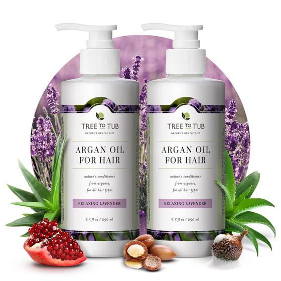 Imagem de Condicionador Hidratante Tree to Tub para Cabelos Secos - Com Óleo de Argan