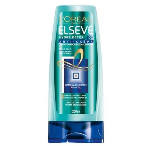 Imagem de Condicionador Hydra-Detox Anti-Caspa Elseve 200Ml