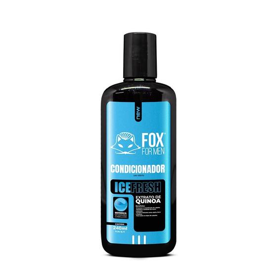 Imagem de Condicionador icefresh 240ml - fox for men - 2 unidades