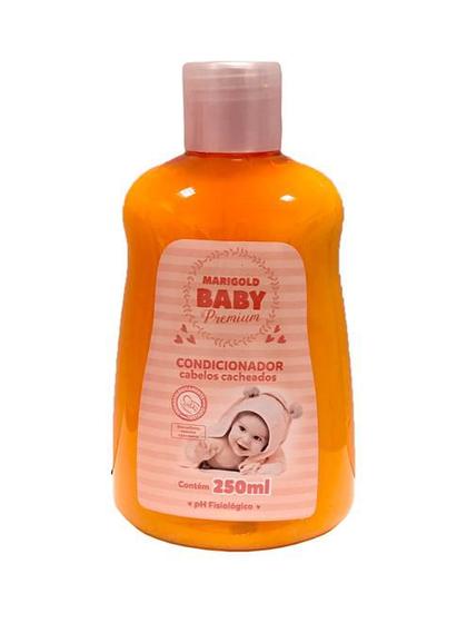 Imagem de Condicionador Infantil Cabelos Cacheados Marigold Baby Premium  - 250ml