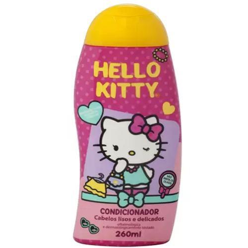 Imagem de Condicionador infantil hello kitty cabelos lisos e delicados suave 260ml