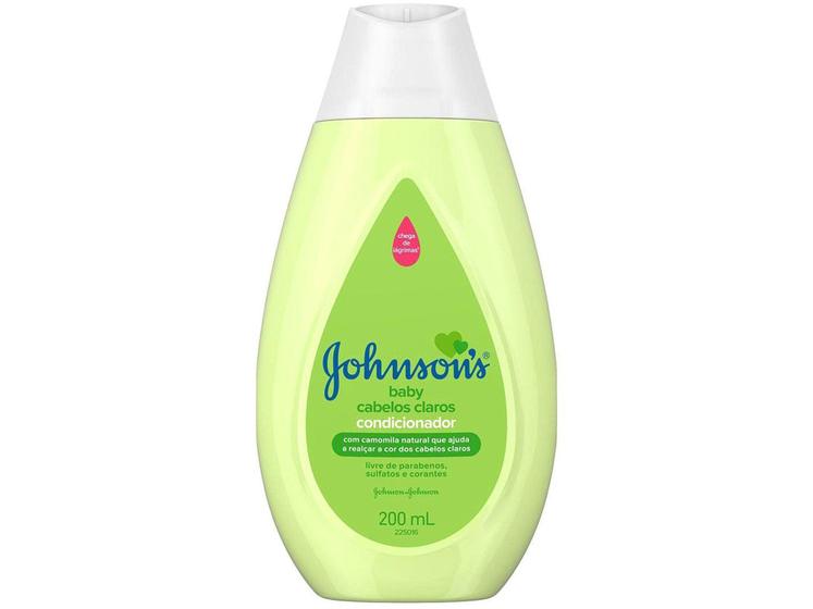 Imagem de Condicionador Infantil Johnsons Cabelos Claros - 200ml