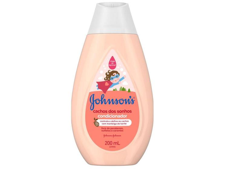 Imagem de Condicionador Infantil Johnsons Cachos dos Sonhos - 200ml