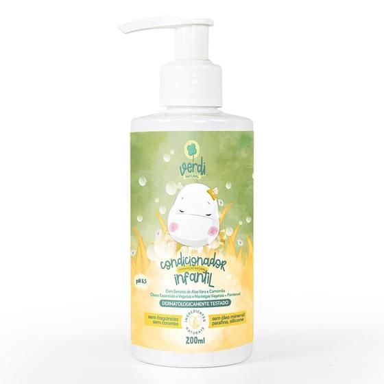 Imagem de Condicionador Infantil Vegano Extrato Aloe Vera Verdi Natura