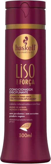 Imagem de Condicionador Liso com Força Haskell 300ml