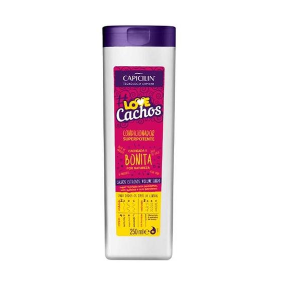 Condicionador Love Cachos Capicilin 250ml Menor preço em Condicionador Love Cachos Capicilin 250ml