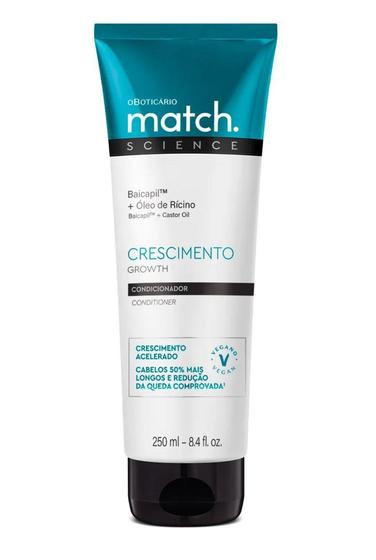 Imagem de Condicionador match science crescimento 250ml o boticário
