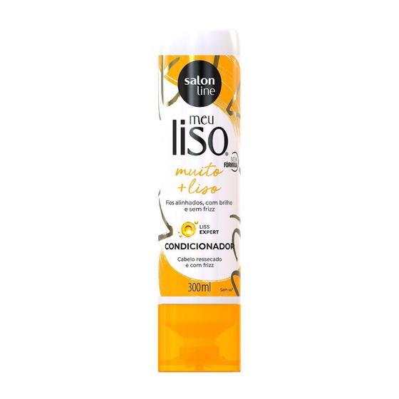 Imagem de Condicionador Meu Liso Muito + Liso Salon Line 300ml