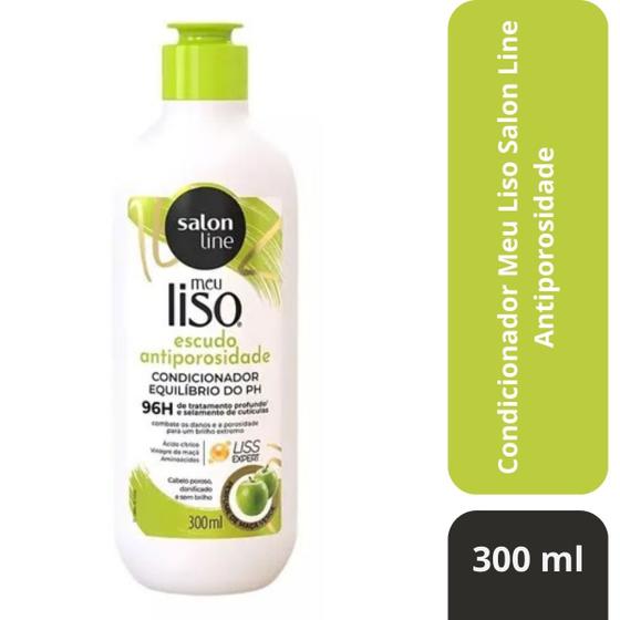 Imagem de Condicionador Meu Liso Salon Line Antiporosidade 300ml