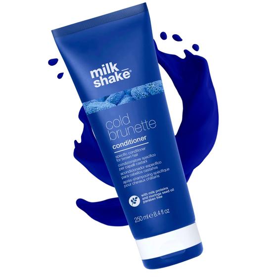 Imagem de Condicionador milk_shake Cold Brunette Blue 250mL para morenas