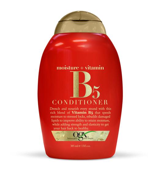 Imagem de Condicionador OGX Moisture + Vitamin B5 385ml para todos os tipos de cabelo