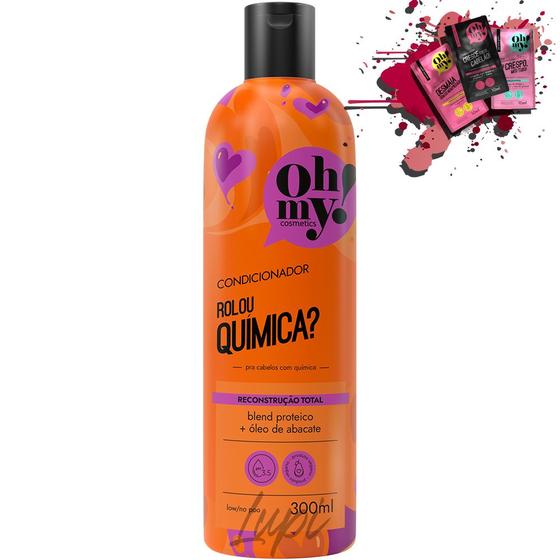 Imagem de Condicionador Oh My! Rolou Química 300ml