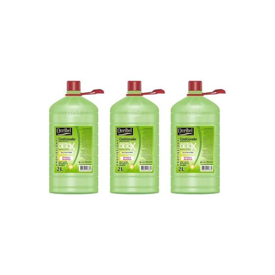 Imagem de Condicionador Ouribel 2000Ml Detox - Kit C/3Un
