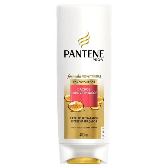 Imagem de Condicionador Pantene Cachos Hidra-Vitaminados 400ml