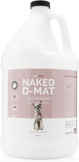 Imagem de Condicionador para cães Bark2Basics Naked D-Mat 3.78L Professional