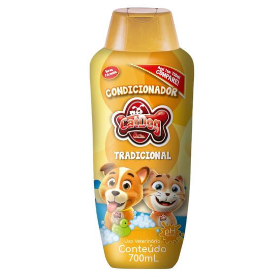 Imagem de Condicionador Para Cães E Gatos Banho 700ml Tradicional