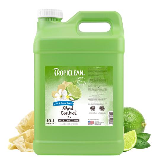 Imagem de Condicionador para cães TropicLean Lime & Coco Butter Deshedding 10L