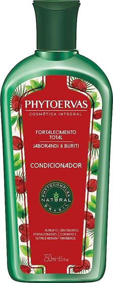 Imagem de Condicionador Phytoervas 250ml Fortalecimento Total Jaborandi e Buriti - C55047