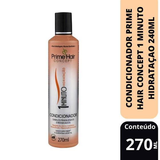 Imagem de Condicionador prime hair concept 1 minuto hidrataçao 270ml 