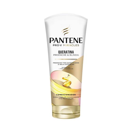 Imagem de Condicionador Pro-V Miracles Queratina Preenche E Blinda Para Cabelos Danificados 150ml Pantene