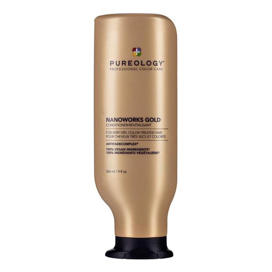 Imagem de Condicionador Pureology Nanoworks Gold 270 ml para cabelos muito secos