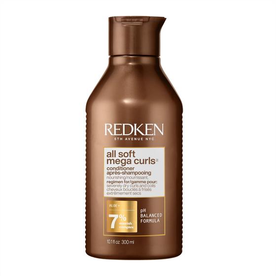 Imagem de Condicionador Redken All Soft Mega Curls 300ml - Para Cabelos Secos