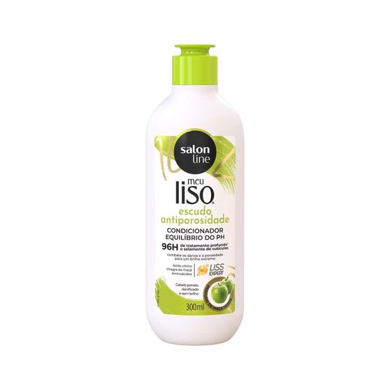 Imagem de Condicionador Salon Line Meu Liso Escudo Antiporosidade 300ml