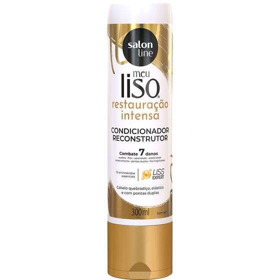 Imagem de Condicionador Salon Line Meu Liso Restauração Intensa 300Ml