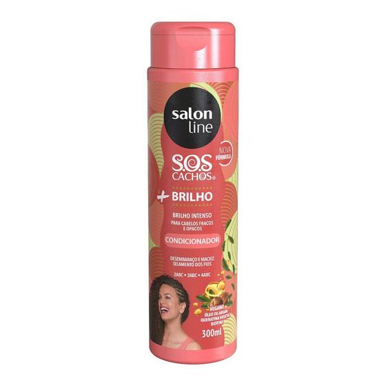 Imagem de Condicionador Salon Line SOS Cachos + Brilho 300ml