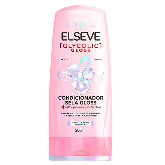 Imagem de Condicionador Sela Gloss Elseve Glycolic Gloss