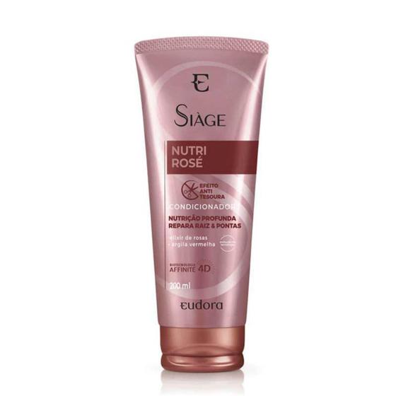 Imagem de Condicionador Siàge Nutri Rosé 200ml - Eudora