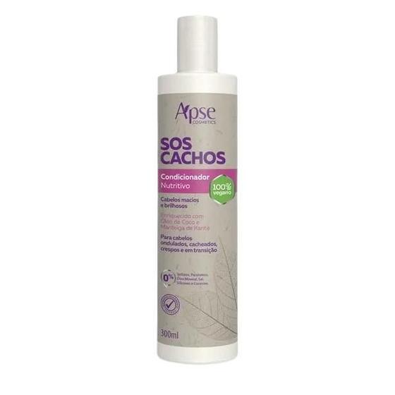 Imagem de Condicionador Sos Cachos 300Ml - Apse - 100% Vegano