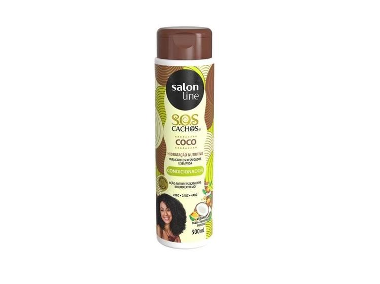 Imagem de Condicionador SOS Cachos Coco Nutritivo 300ml Salon Line