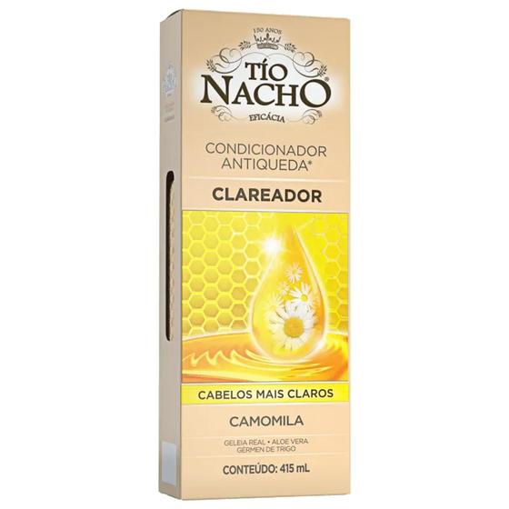 Imagem de Condicionador Tio Nacho 415ml Clareador Cabelos Mais Claros e Iluminados - C90324