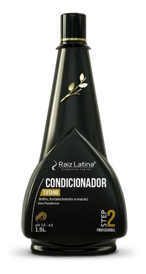 Imagem de Condicionador Tutano 1,5 L Grande Raiz Latina Profissional Silicone Hidratante Cabelo Seco Ressecado