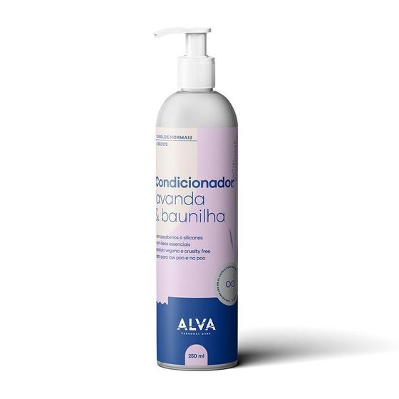 Imagem de Condicionador Vegano Lavanda E Baunilha Alva 250Ml