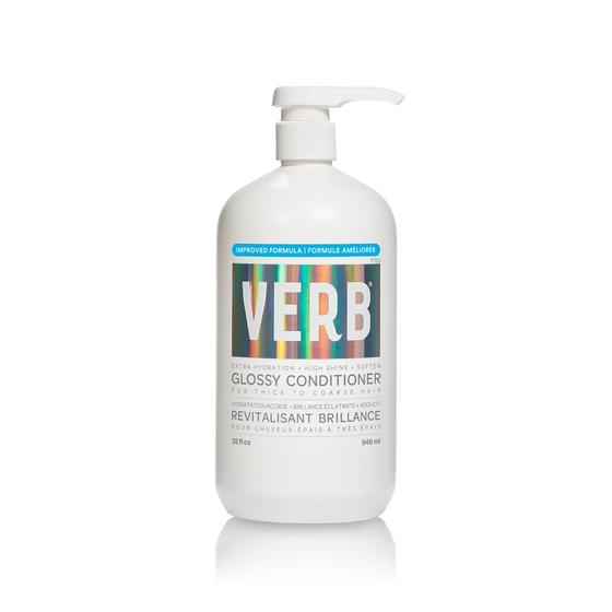 Imagem de Condicionador VERB Glossy 946 ml para cabelos grossos a grossos