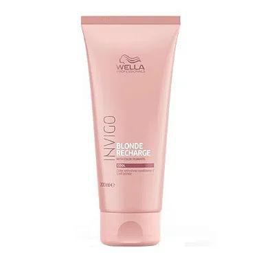 Imagem de Condicionador  Wella Invigo Blonde Recharge Desamarelador 250ml