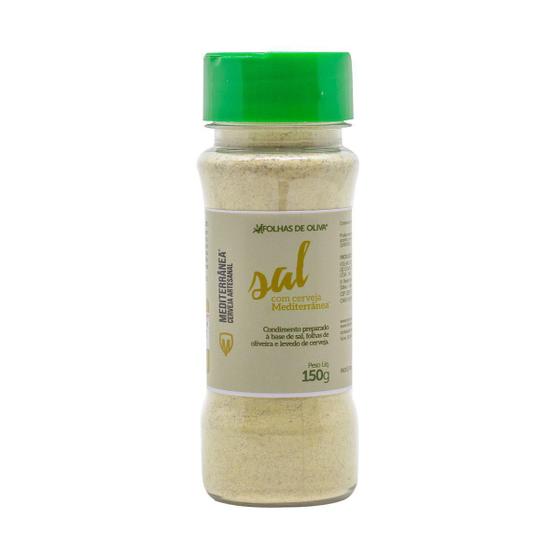 Imagem de Condimento de sal com cerveja Mediterrânea - Folhas de Oliva - 150g