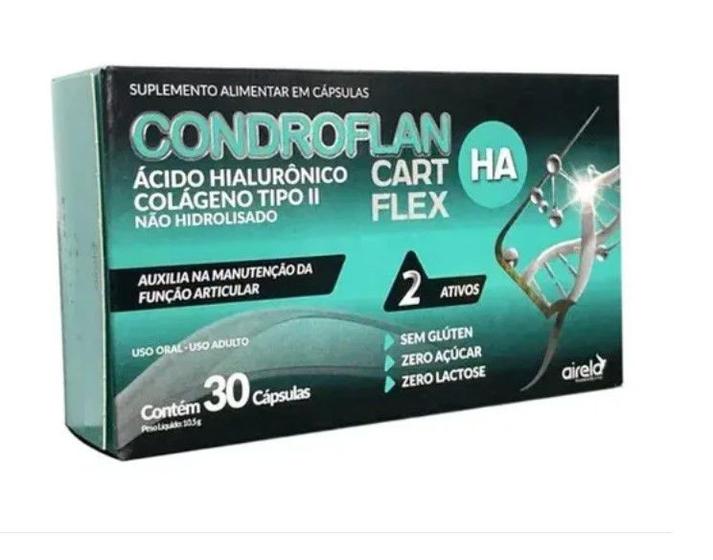 Condroflan HA Cartflex Acido Hialurônico e Colágeno Tipo 2 - Airela é boa?
