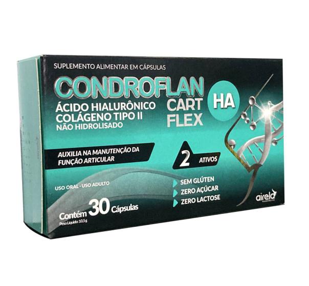 Condroflan HA Cartflex Acido Hialurônico e Colágeno Tipo 2 Menor preço em Condroflan HA Cartflex Acido Hialurônico e Colágeno Tipo 2