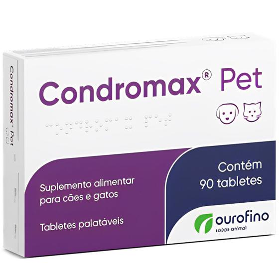 Imagem de Condromax para Cães e Gatos 90 Comprimidos