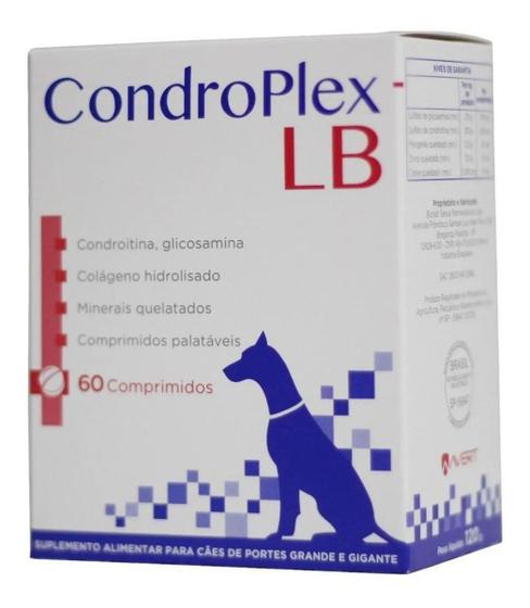 Imagem de Condroplex LB Suplemento 120 g X 60 Comprimidos