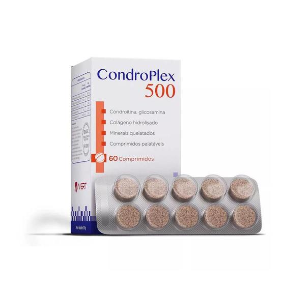 Imagem de Condroplex para cães e gatos 60 Comprimidos - 500 mg
